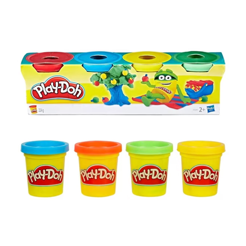 Masa PlayDoh, Con 4 Piezas, (1 Paquete)