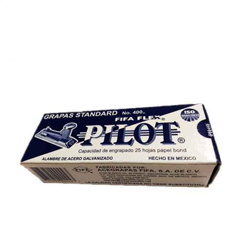 Grapa Pilot, Caja C/5040, #400, (1 Caja)