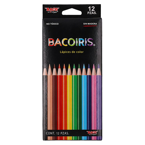 Colores Baco, C12 Largos, Bacoiris, (1 Caja)
