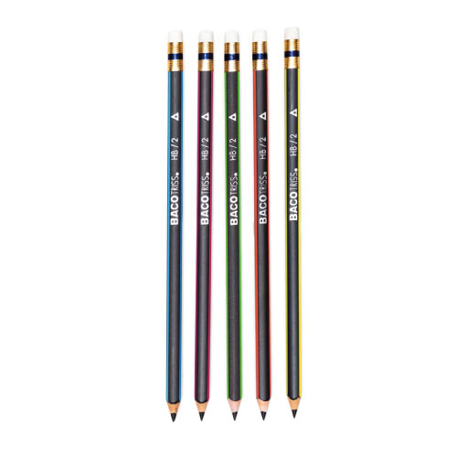 Lapiz Baco Triss, Triangular, HB2, (1 Pieza)