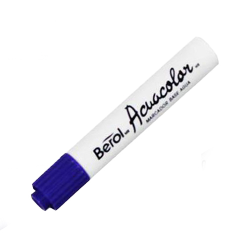 Marcador Acuacolor Berol, Azul Obscuro, (1 Pieza)