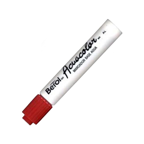 Marcador Acuacolor Berol, Rojo, (1 Pieza)