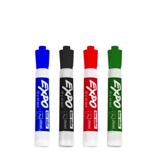 Marcador Expo, Para Pintarron, Colores Surtidos, (1 Paquete)