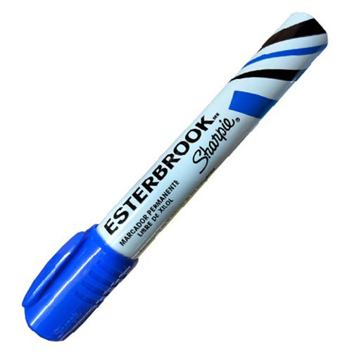 Marcador Permanente Esterbrook, Azul, (1 Pieza)