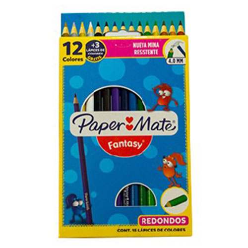 Colores PaperMate Fantasy C/12 (1 Caja)