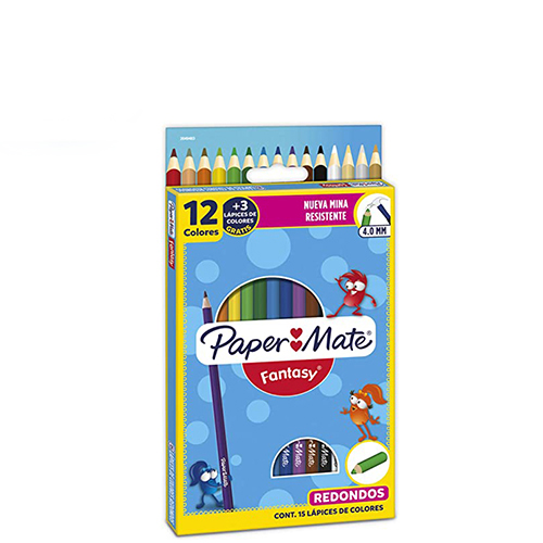 Colores PaperMate Fantasy C/12 (1 Caja)