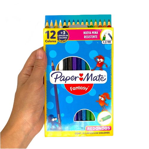 Colores PaperMate Fantasy C/12 (1 Caja)