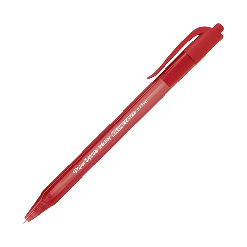 Bolígrafo Kilométrico Paper Mate 100 RT 0.7 Punto Fino Rojo