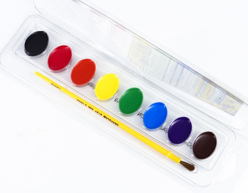 Acuarela Marca Crayola C/8 Pastillas