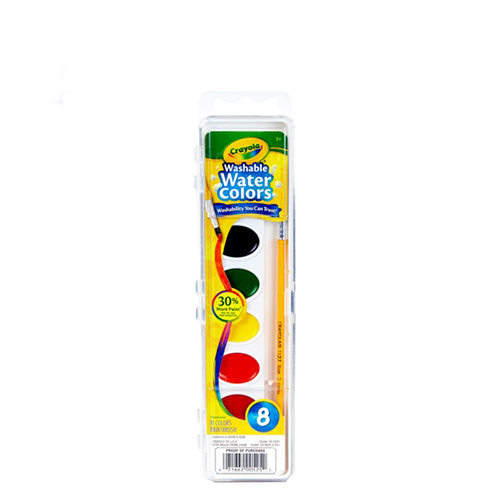 Acuarela Marca Crayola C/8 Pastillas