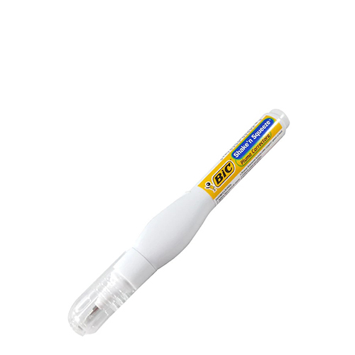 Corrector Bic tipo pluma, Shaken Squeeze, 8Ml, (1 Pieza)