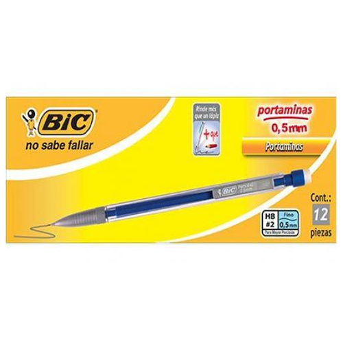 Portaminas Bic 0.5MM MPM-12, 1 Pieza