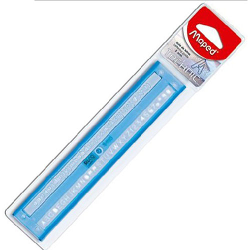 Guía silco de letras #5, Collage, Modelo: 38005, (1 Pieza)