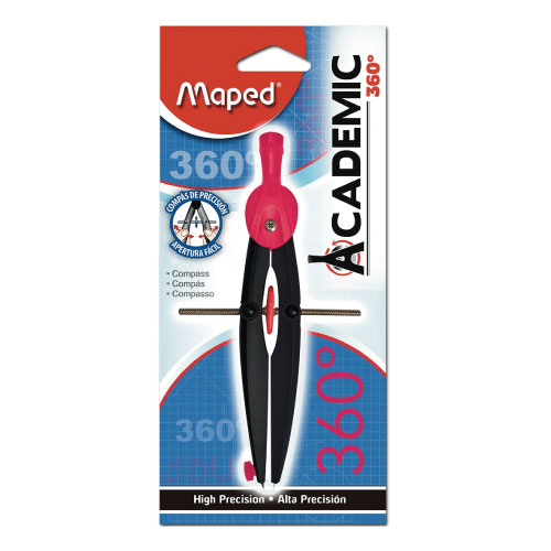 Compas de precisión Maped Academic, (1 Pieza)