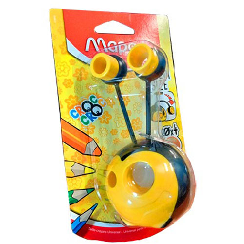 Sacapuntas Maped, Croc Croc, Abeja, (1 Pieza)