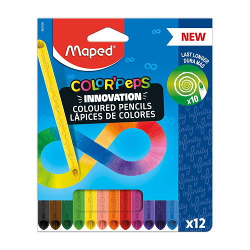 Colores Maped Color Peps Infinity C/12, 861600