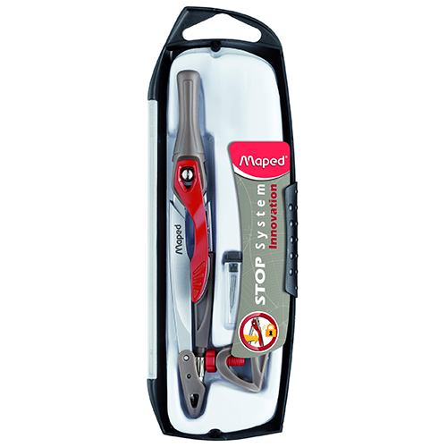 Compas Maped Stop System Innovation, C/3 accesorios, (1 Pieza)