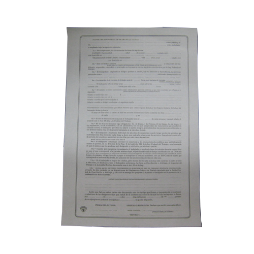 Contrato De Trabajo PZA.