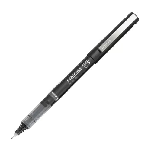 Bolígrafo Pilot Precise, V-5, Color Negro, (1 Pieza)