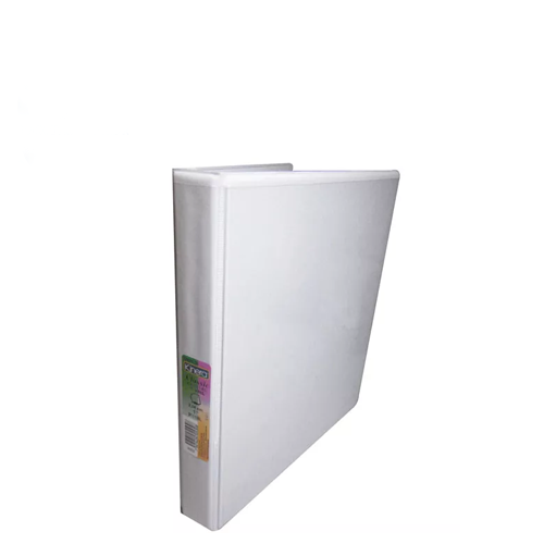 Carpeta Kinera Classic, Arillo en D, 1", Cristal Blanco, (1 Pieza)