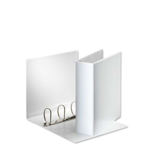 Carpeta Kinera Classic, Arillo en D, 3", Cristal Blanco, (1 Pieza)