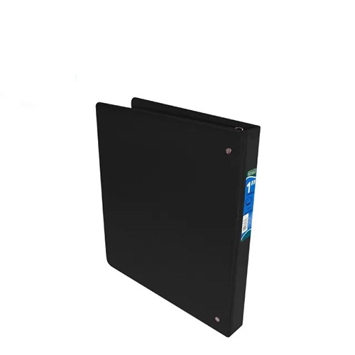 Carpeta Kinera Classic, Arillo "O", 1 Pulgadas, Negro, (1 Pieza)