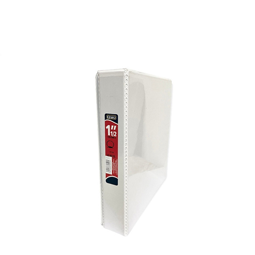 Carpeta Kinera Classic, Arillo "O", 1 1/2 Pulgadas, Blanca, (1 Pieza)
