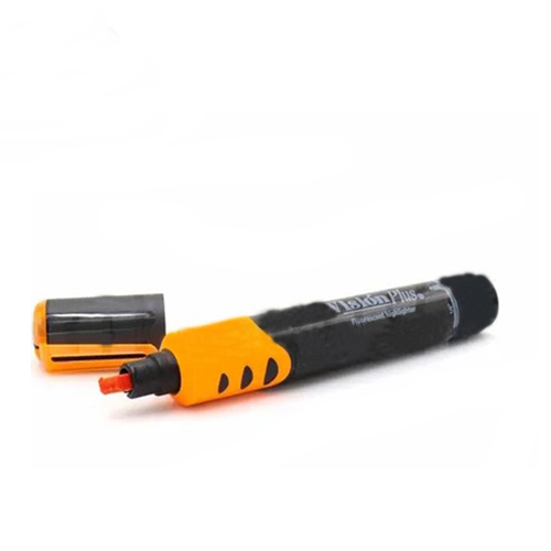 Marcador Fluorescence Vision Plus, Color Naranja, (1 Pieza)
