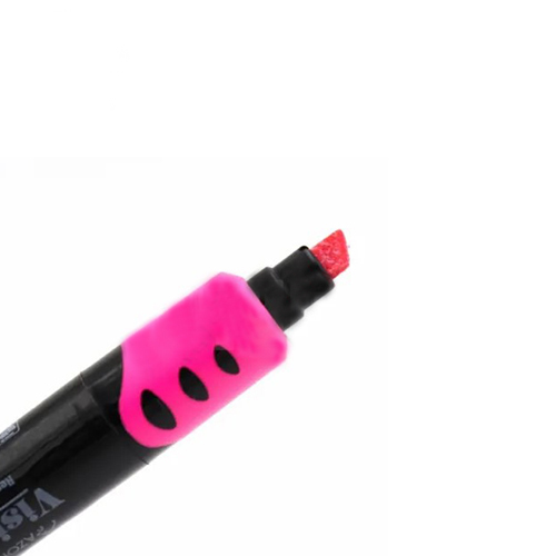 Marcador Fluorescence Vision Plus, Color Rosa, (1 Pieza)