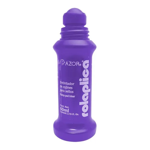 Tinta Rolaplica con Canica 60 cc Violeta 58