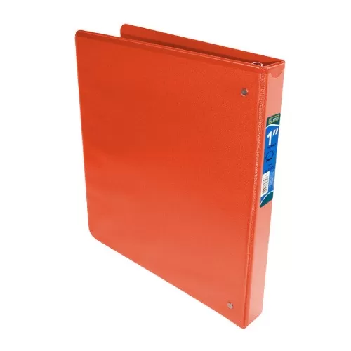 Carpeta Kinera Classic O 1", Cristal Naranja, modelo 9101NA