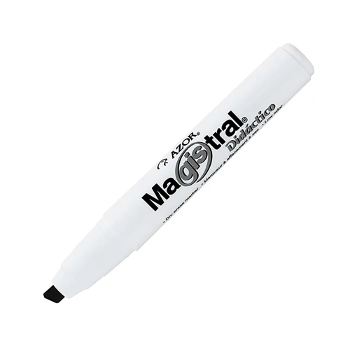 Marcador Azor Magistral Didáctico Negro Punto Grueso 8350 (1 Pieza)