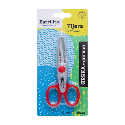 Tijera Barrilito Greka 2 Curvas Chica