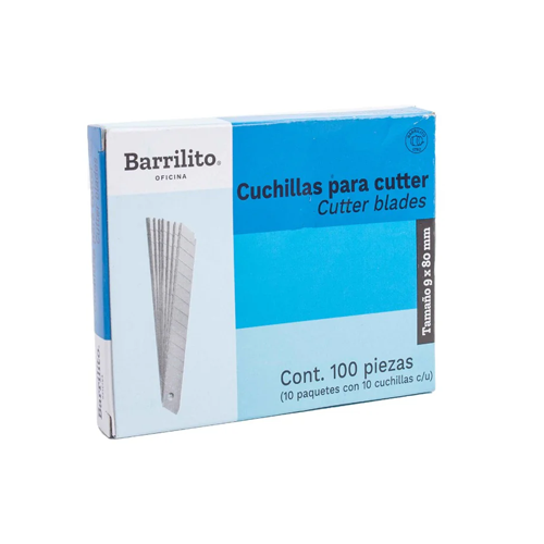 Navaja Barrilito P/Cutter 1403 Chico C/10, (1 Pieza)