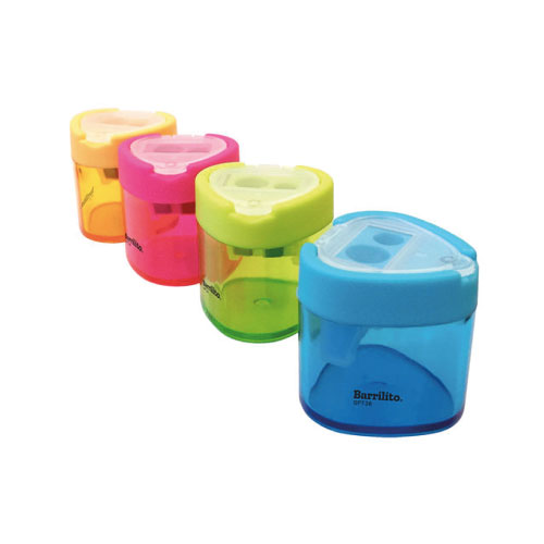 Sacapuntas Barrilito, Doble Deposito, (1 Pieza)

