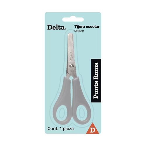 Tijera Delta Escolar, D10, (1 Pieza)