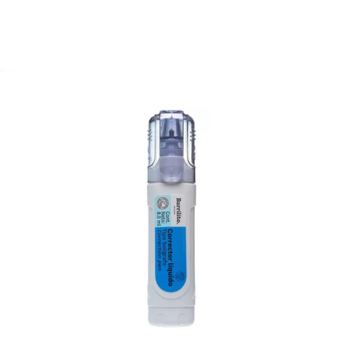 Corrector Barrilito, Tipo Pluma, 8 ML, (1 Pieza)