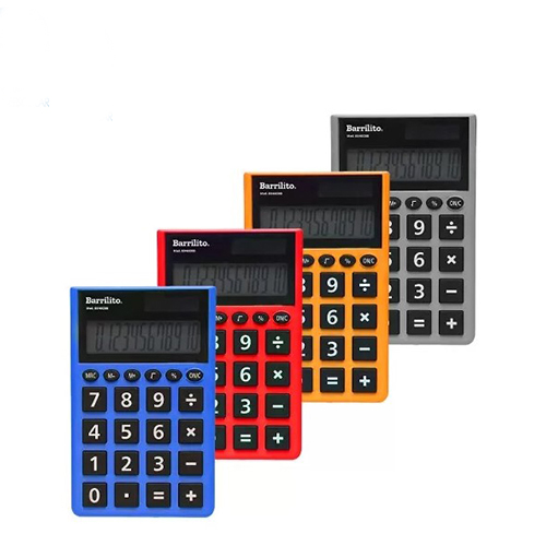 Calculadora Barrilito De Bolsillo,12 Dígitos, Modelo 8046CBB, (1 Pieza)
