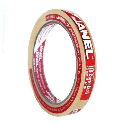 Cinta Janel Transparente T-119 12 mm x 65 m