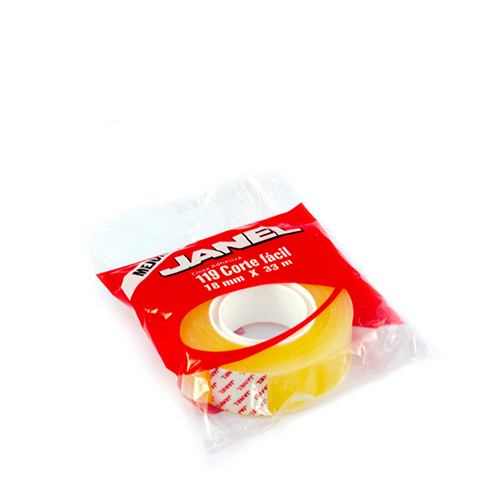 Cinta Janel, 18mm x 33m, Modelo: T119, (1 Pieza)