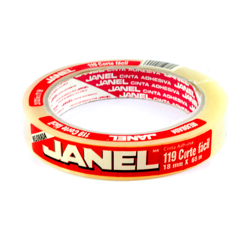 Cinta Janel Transparente T-119 18 mm x 65 m