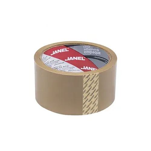 Cinta Janel Empaque T-156 48 mm x 50 m, Canela