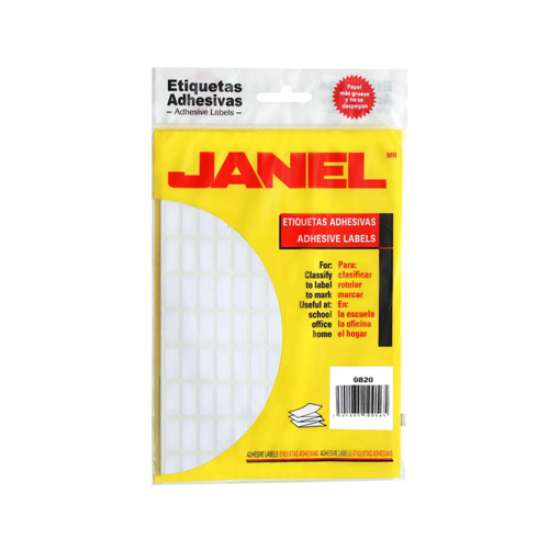 Etiqueta Janel #15 (19 x 50 mm)