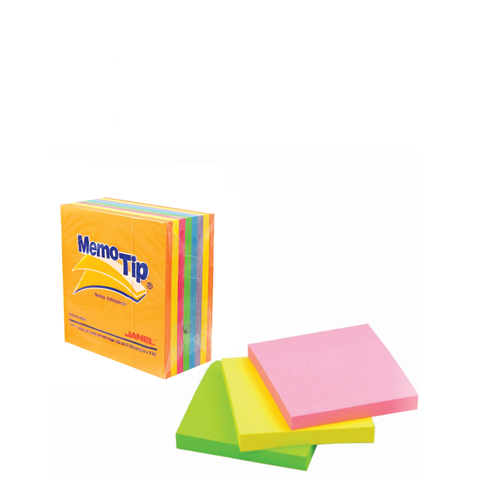 Cubo Janel, Memotip,3x3, Colores Neon, (1 Pieza)