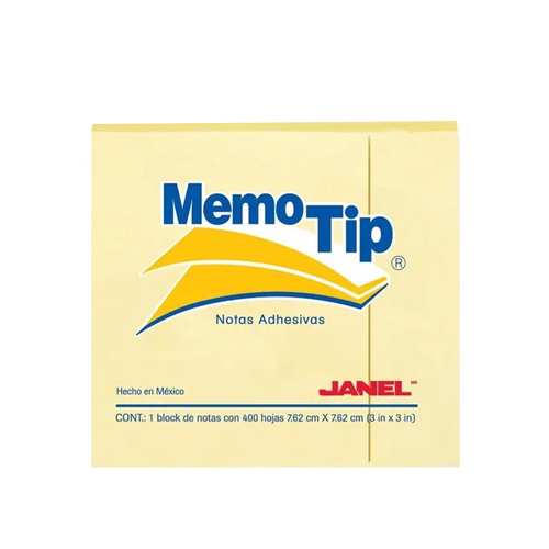 Block De Notas Adhesivas Memo Tip T-54, 3