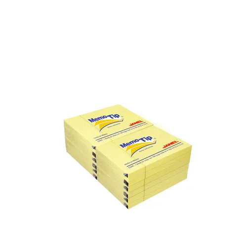 Notas Adhesivas, Janel, 2x3, Amarillo, (1 Pieza)