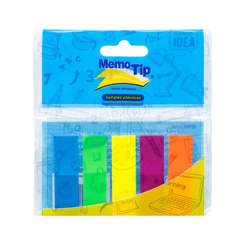 Banderitas Señales Janel Plastificadas Fluorescentes, 1.27 x 4.3 cm, (6570516795)