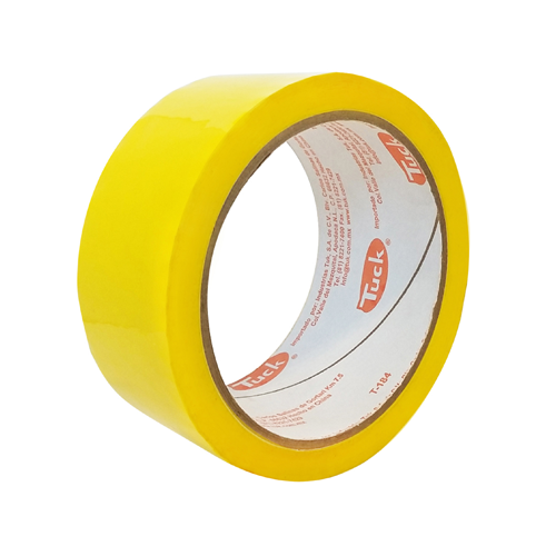 Cinta Para Empaque Tuk T-184AM 48 mm x 50 m, Amarilla