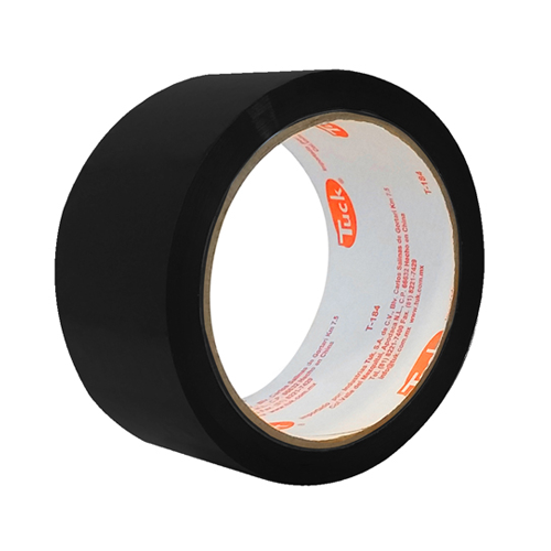 Cinta Para Empaque Tuk T-184NE 48 mm x 50 m, Negro