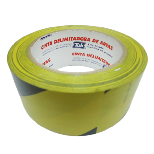 Cinta Tuk delimitadora de áreas, Modelo: T-340-NE, 48x33, Amarillo con negro, (1 Pieza)